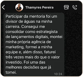 Depoimento de Thamyres Pereira